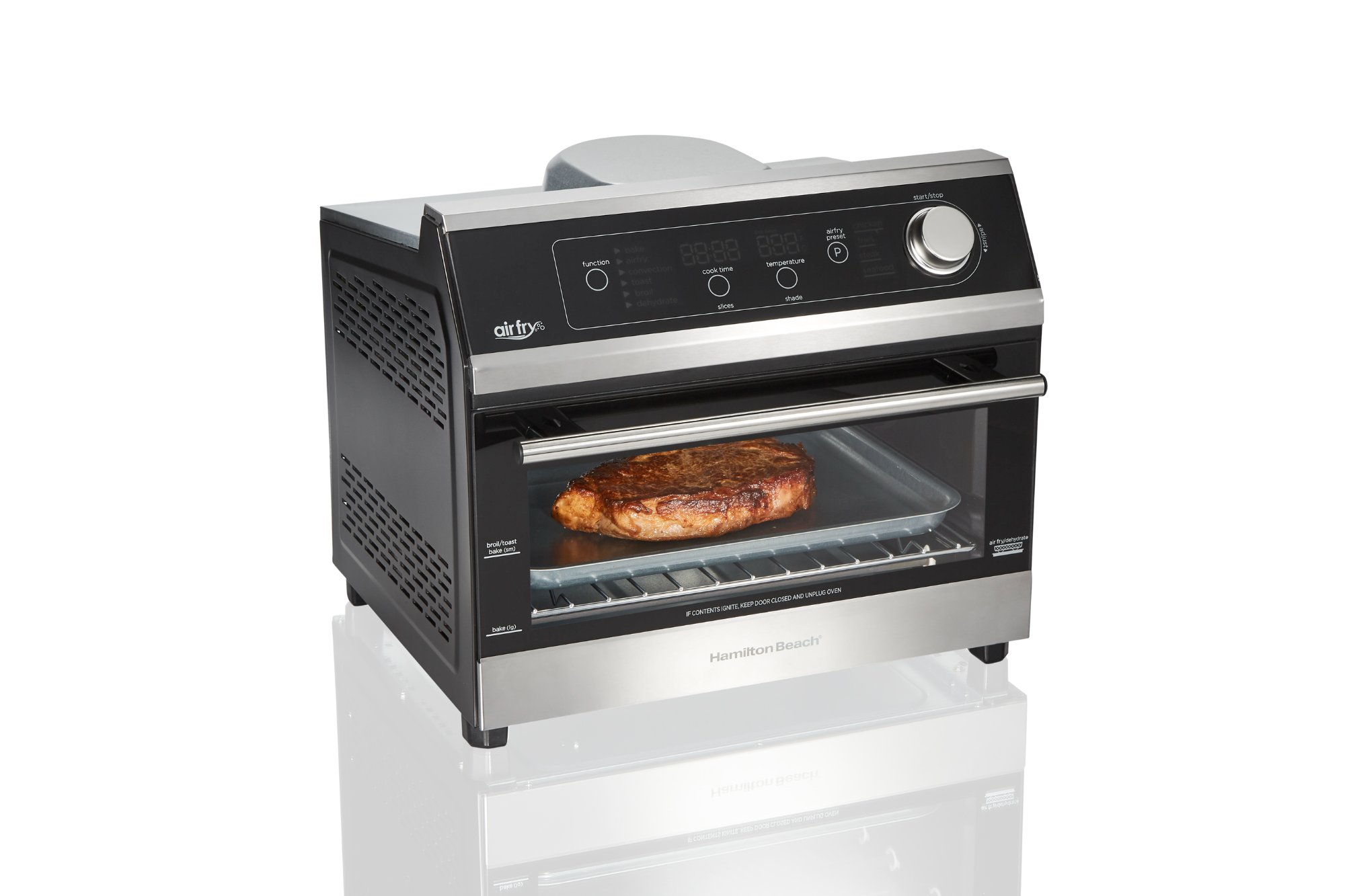 Air fryer oven product photography by Reveal Photo, Richmond VA